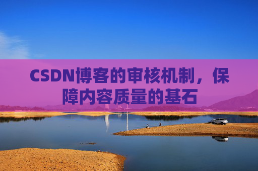 CSDN博客的审核机制，保障内容质量的基石